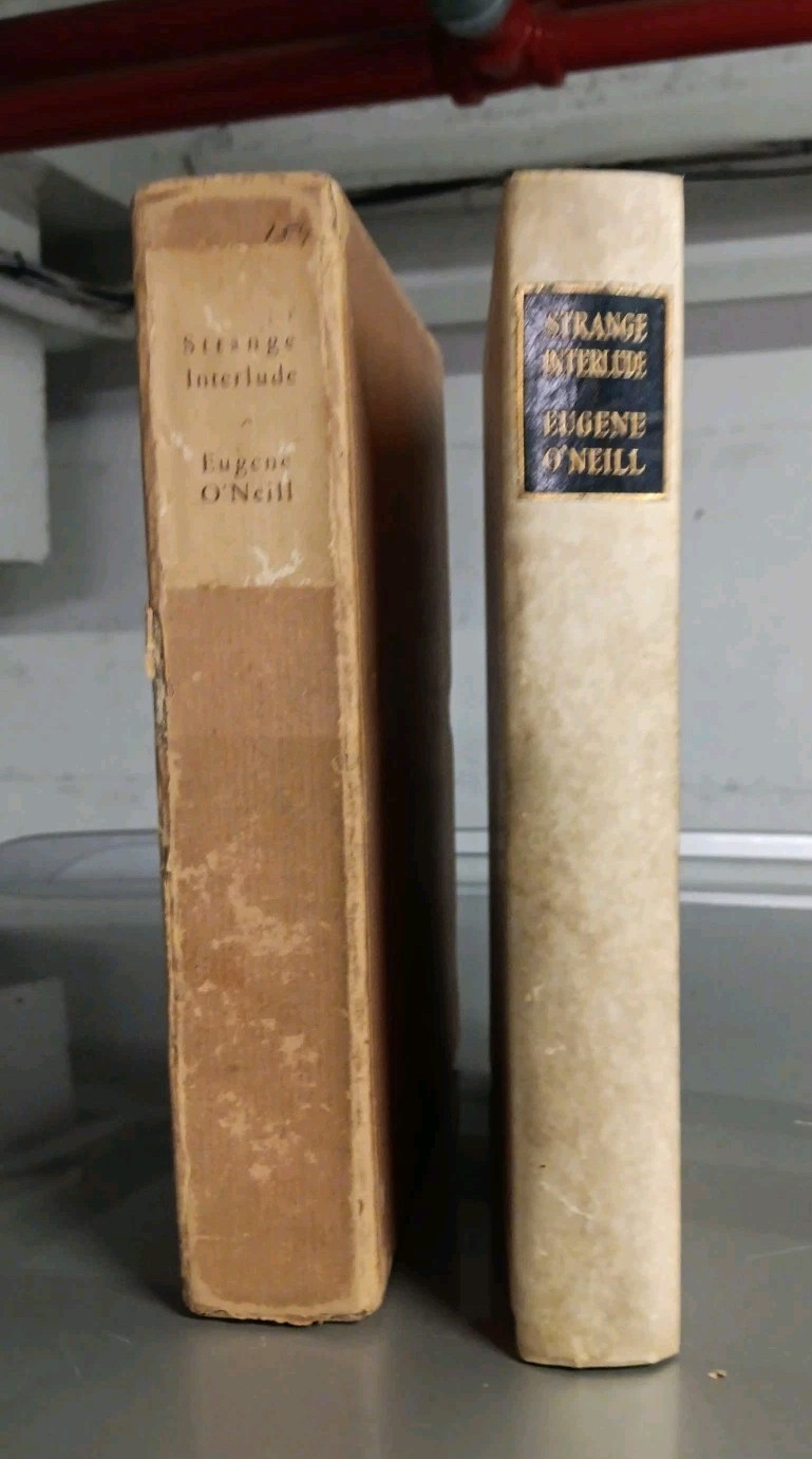 Signed Eugene O\'Neill STRANGE INTERLUDE Signed Limited 1st Edition 1928 Slipcase Signed Eugene O\'Neill STRANGE INTERLUDE Signed Limited 1st Edition 1928 Slipcase