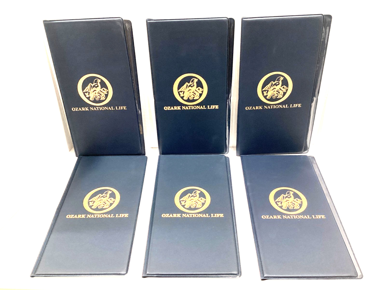 NEW DOCUMENT FOLDER HOLDERS with OZARK NATIONAL LIFE LOGO LOT OF 6 NEW DOCUMENT FOLDER HOLDERS with OZARK NATIONAL LIFE LOGO LOT OF 6