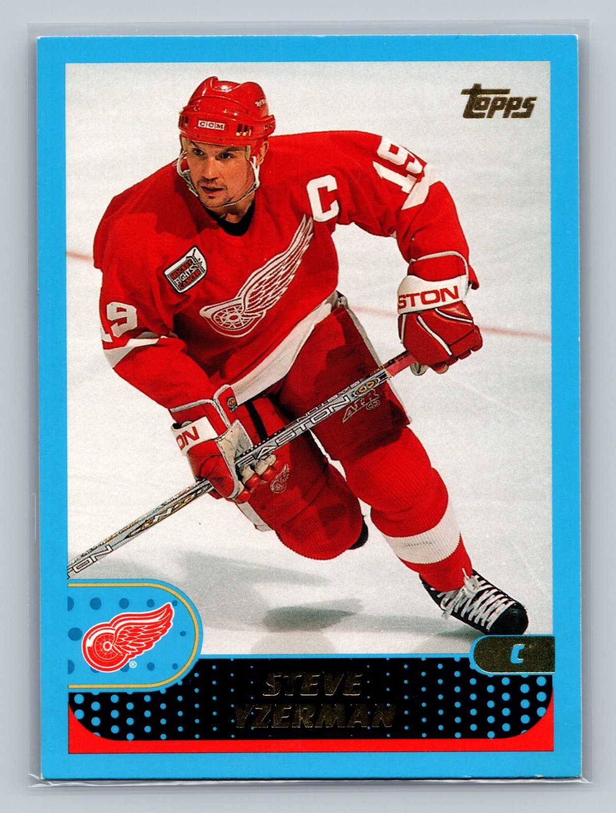 2001-02 Topps #2 Steve Yzerman