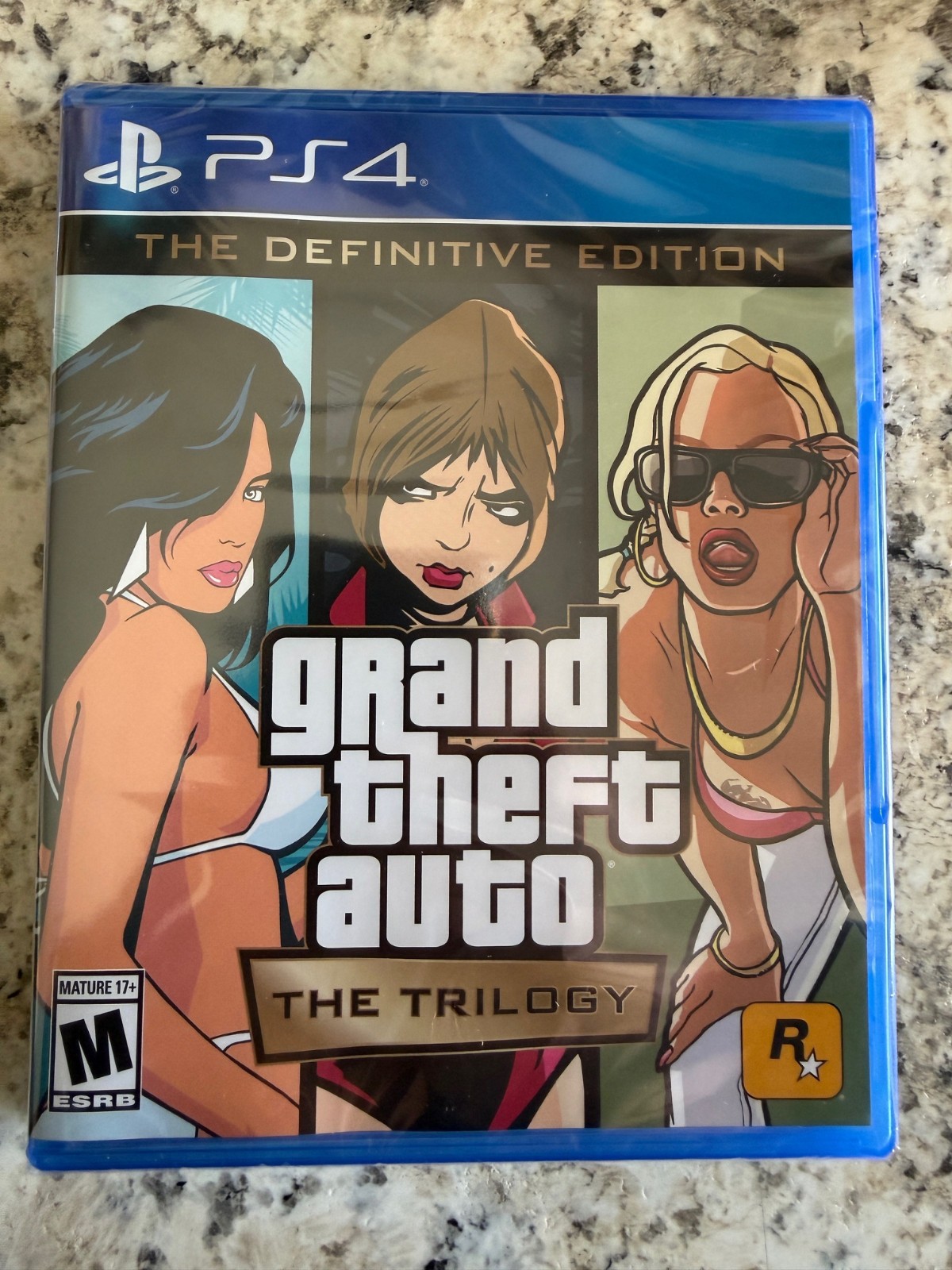 Grand Theft Auto Trilogy PS4 Definitive GTA Brand New Sealed PlayStation 4 US Grand Theft Auto Trilogy PS4 Definitive GTA Brand New Sealed PlayStation 4 US