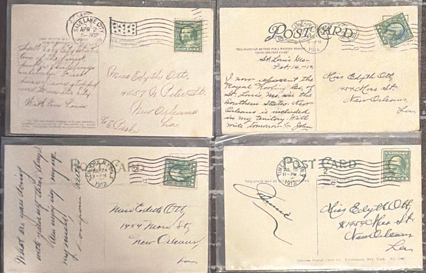 Vintage Used Postcards From Early 1900’s Vintage Used Postcards From Early 1900’s