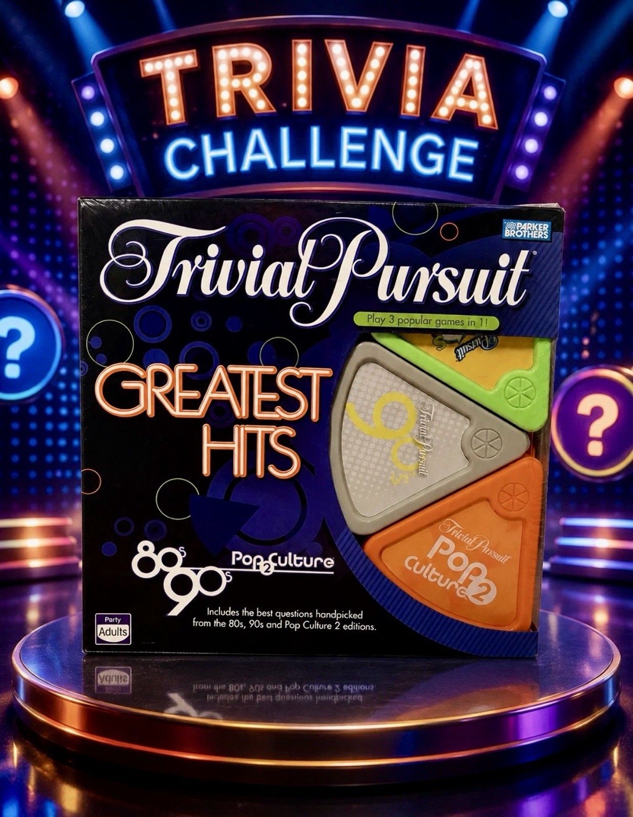 2007 Trivial Pursuit Greatest Hits 80s 90s Pop Culture New in Box Board Game 2007 Trivial Pursuit Greatest Hits 80s 90s Pop Culture New in Box Board Game