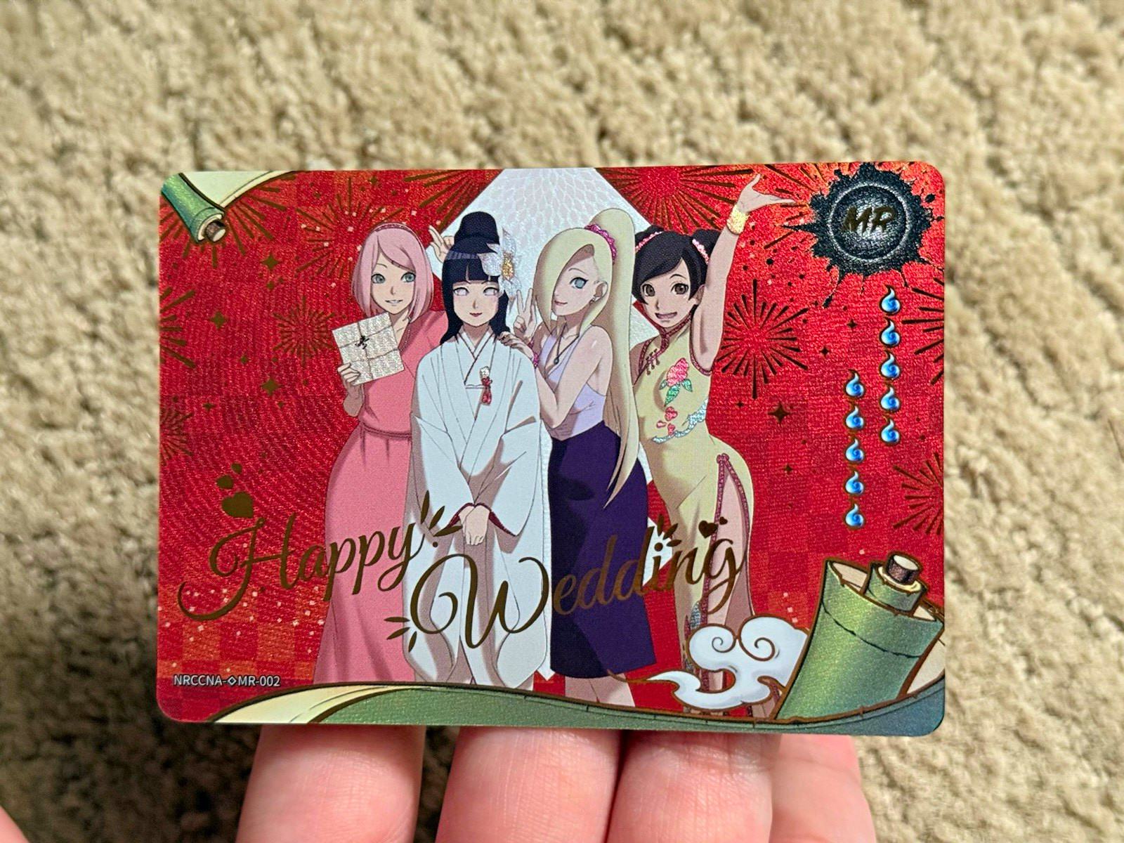 KAYOU NARUTO LOW Serial 036/999 Happy Wedding 🔹MR-002 Naruto Shippuden ENG KAYOU NARUTO LOW Serial 036/999 Happy Wedding 🔹MR-002 Naruto Shippuden ENG