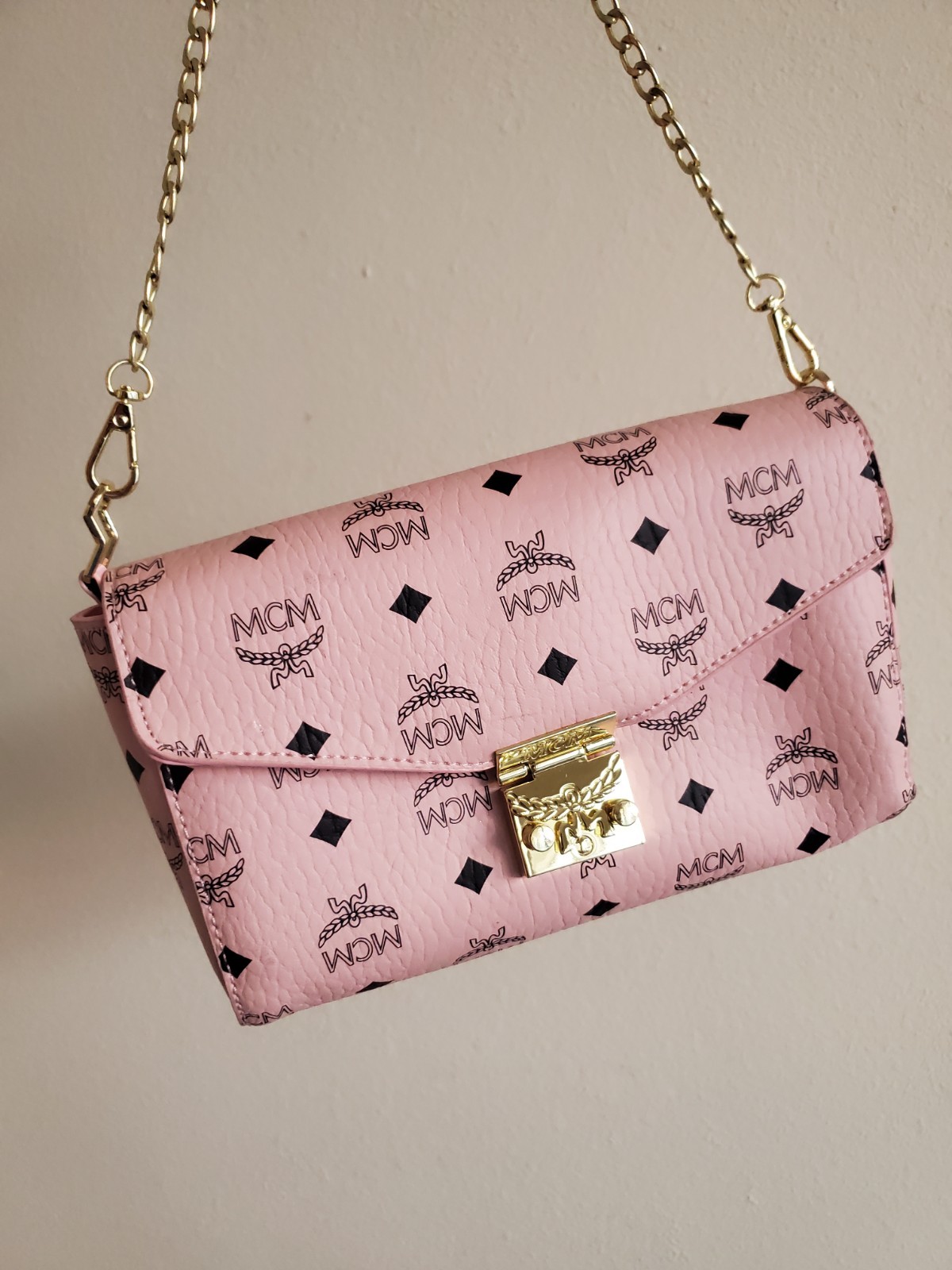 Mcm Pink Bag Mcm Pink Bag