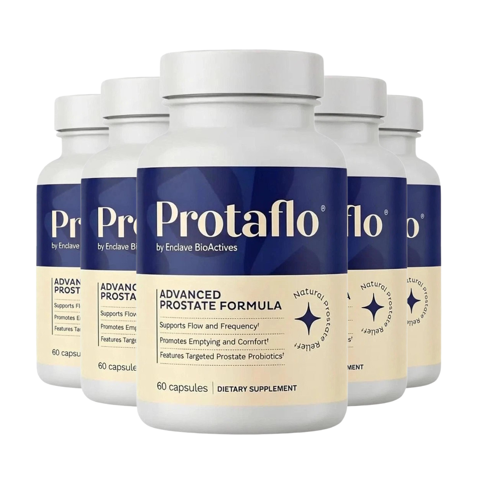 5-Pack ProtaFlo Capsules - Protaflow Advanced Daily Prostate Support - 300 Caps 5-Pack ProtaFlo Capsules - Protaflow Advanced Daily Prostate Support - 300 Caps