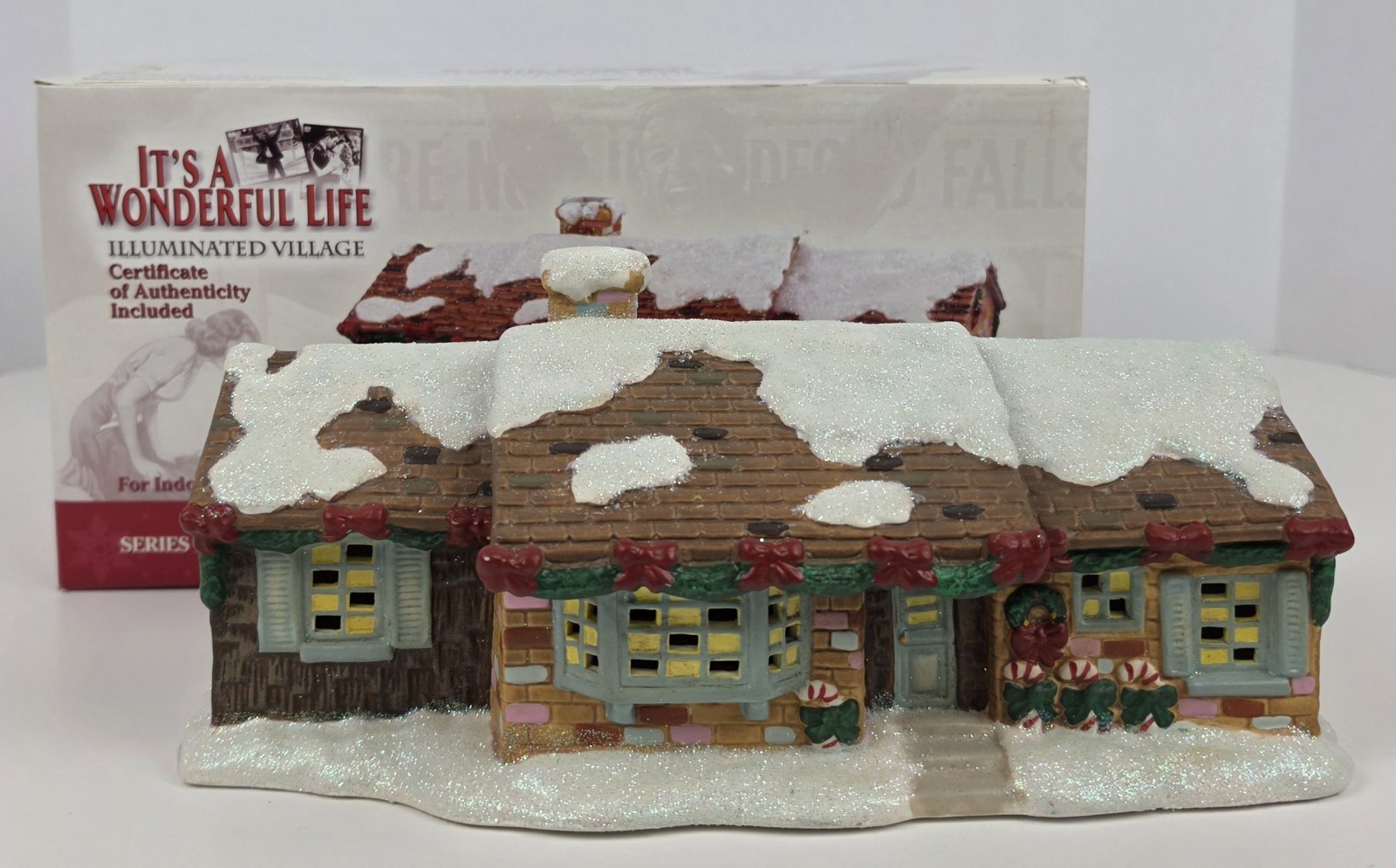 Enesco It's A Wonderful Life Illuminated Village Series IV Martini's New Home Enesco It's A Wonderful Life Illuminated Village Series IV Martini's New Home