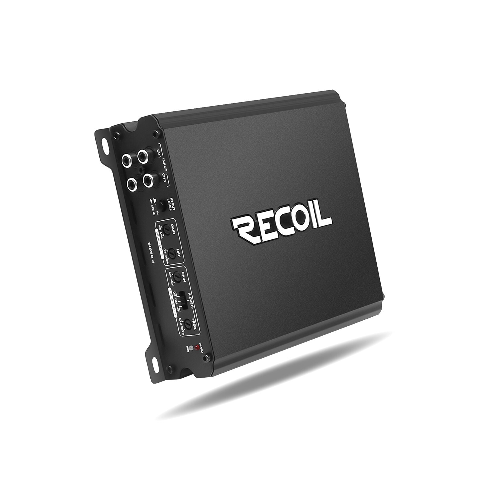 Recoil A-DI550.4 Full-Range Class-D 4-Channel Car Audio Amplifier, Bridgeable Recoil A-DI550.4 Full-Range Class-D 4-Channel Car Audio Amplifier, Bridgeable
