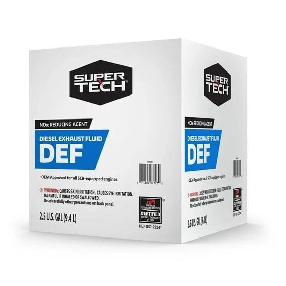 Super Tech DEF 2.5 Gallon, 9.4L for Diesel Fuel Vehicles, 