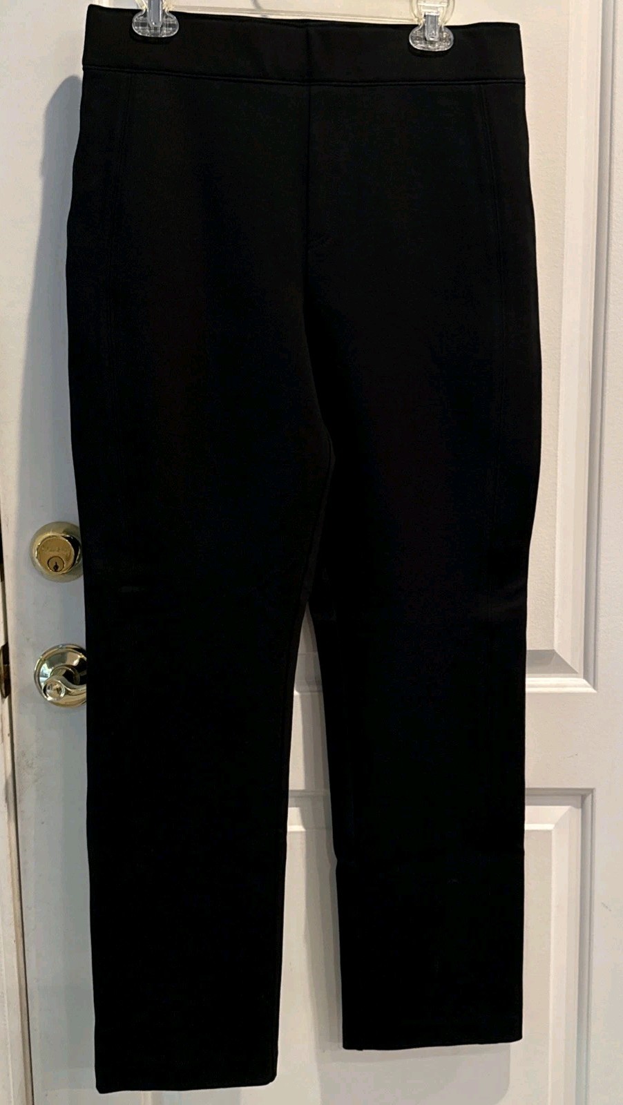 SPANX Supersmooth Perfect Fit Ponte Slim Straight Leg Pants Black Size XL#20254R SPANX Supersmooth Perfect Fit Ponte Slim Straight Leg Pants Black Size XL#20254R
