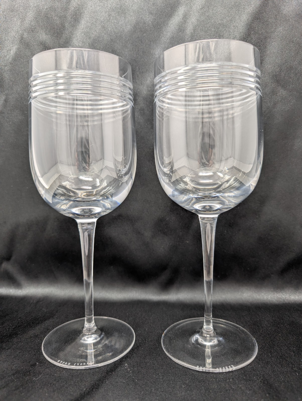 Ralph Lauren Bentley Crystal Large Wine Glass 8.7 Ralph Lauren Bentley Crystal Large Wine Glass 8.7