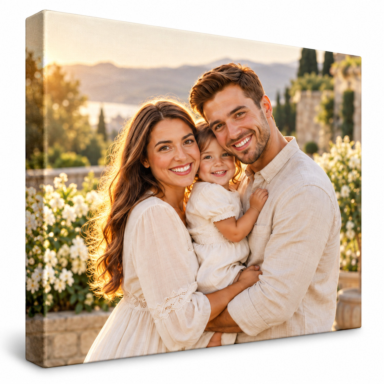 Custom Photo Canvas Print Personalized Picture Wall Art Ready to Hang Gift