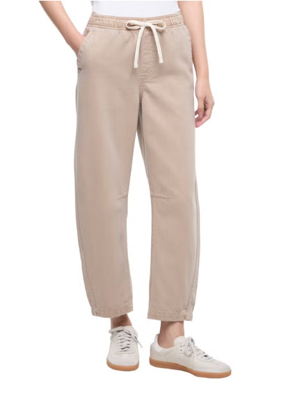 XL Gap Women\'s Pull-on Pant, Tan, Reg fit, Elasticized drawcord waistband