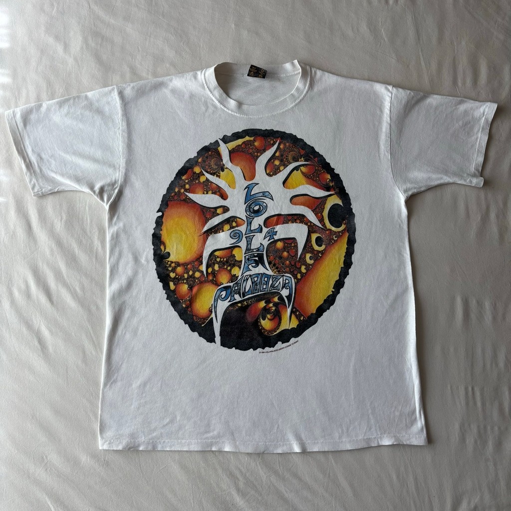 Vintage 1994 Lollapalooza Tour T Shirt XL Original Concert Tee Touch of Gold