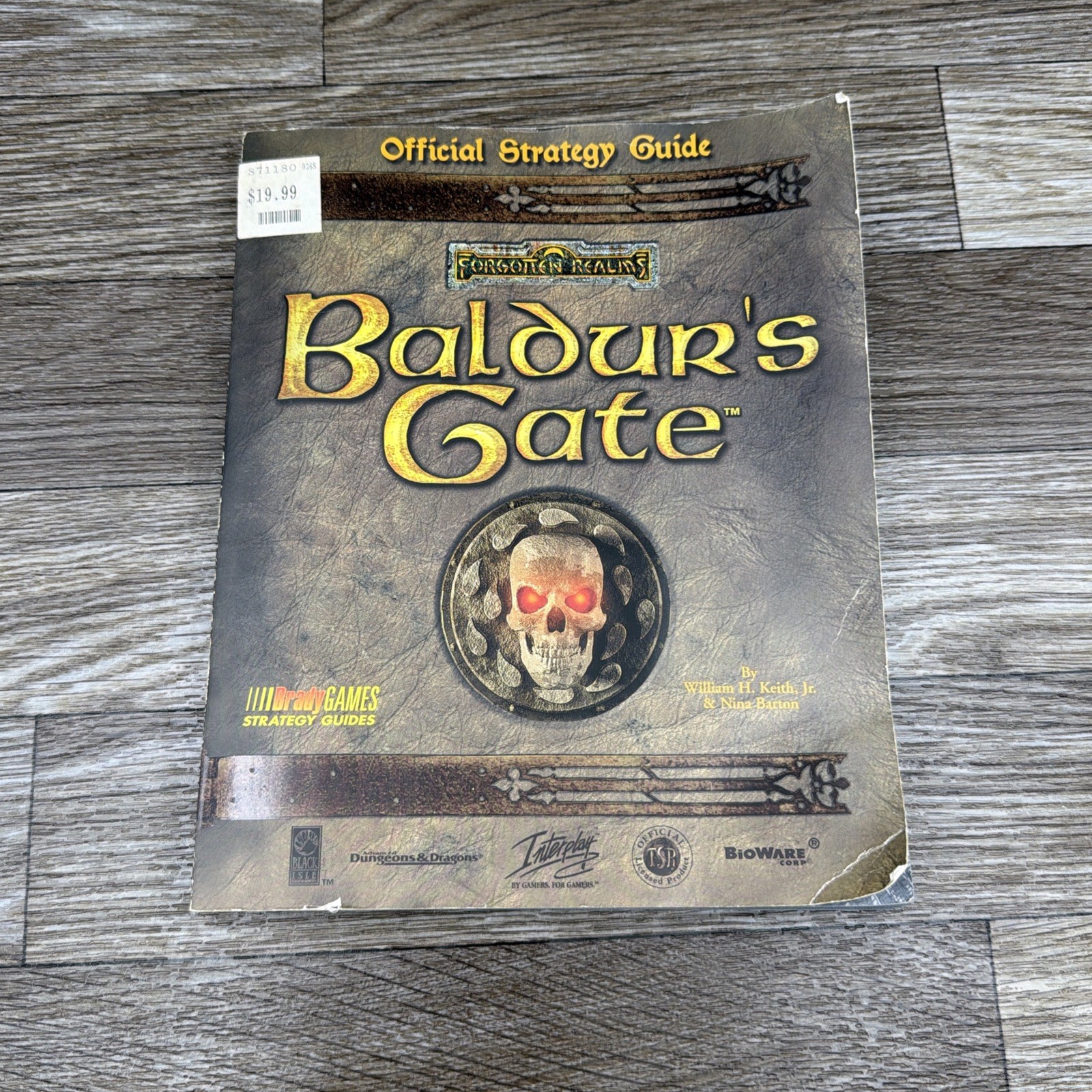 BALDUR\'S GATE OFFICIAL STRATEGY GUIDE BRADYGAMES BALDUR\'S GATE OFFICIAL STRATEGY GUIDE BRADYGAMES