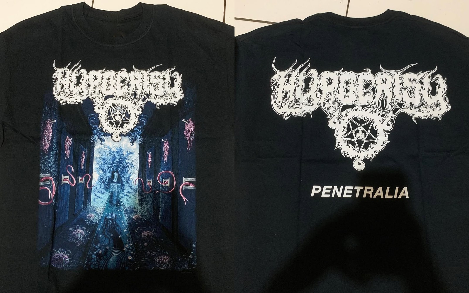 Vintage Hypocrisy Penetralia Size S-5XL Black Metal Band Tee NEW T-Shirt