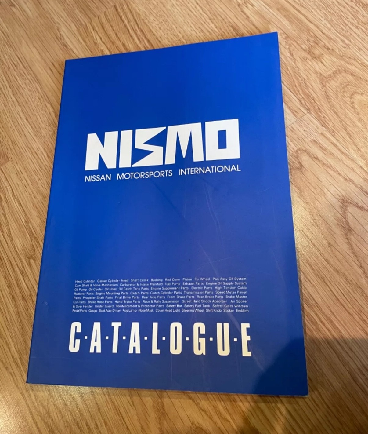NISMO OLD LOGO PARTS CATALOGUE BROCHURE MINT 400R LM GT1 R33 R32 GTR S14 270R NISMO OLD LOGO PARTS CATALOGUE BROCHURE MINT 400R LM GT1 R33 R32 GTR S14 270R