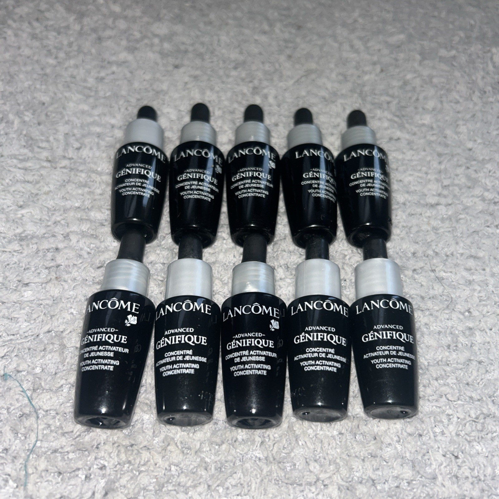 10 Lancome Advanced Genifique Youth Activating Concentrate Serum 0.23 oz/7 ml Ea 10 Lancome Advanced Genifique Youth Activating Concentrate Serum 0.23 oz/7 ml Ea