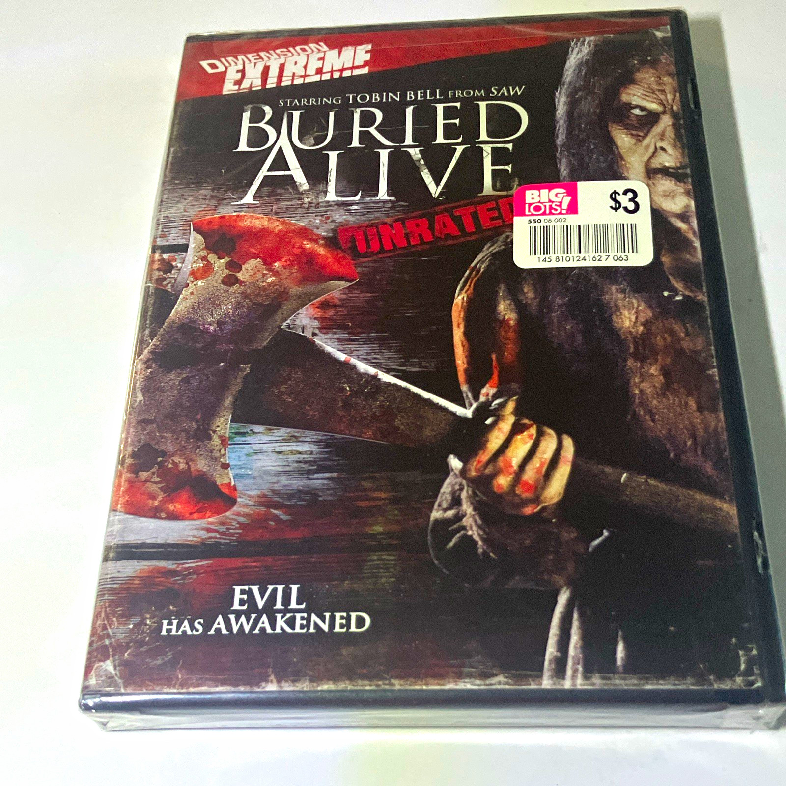 Dimension Extreme Buried Alive DVD Unrated NR 2006 94 min WS Subtitles Bell Dimension Extreme Buried Alive DVD Unrated NR 2006 94 min WS Subtitles Bell