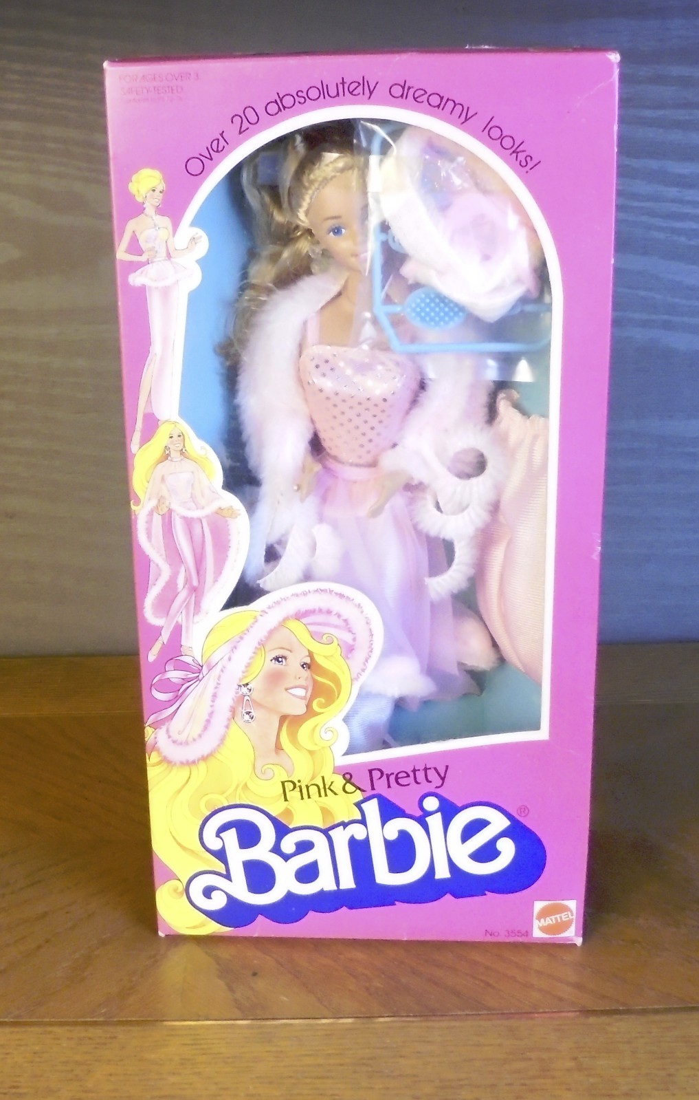 Vintage 1981 Mattel Pink & Pretty Barbie Doll 3554 Vintage 1981 Mattel Pink & Pretty Barbie Doll 3554