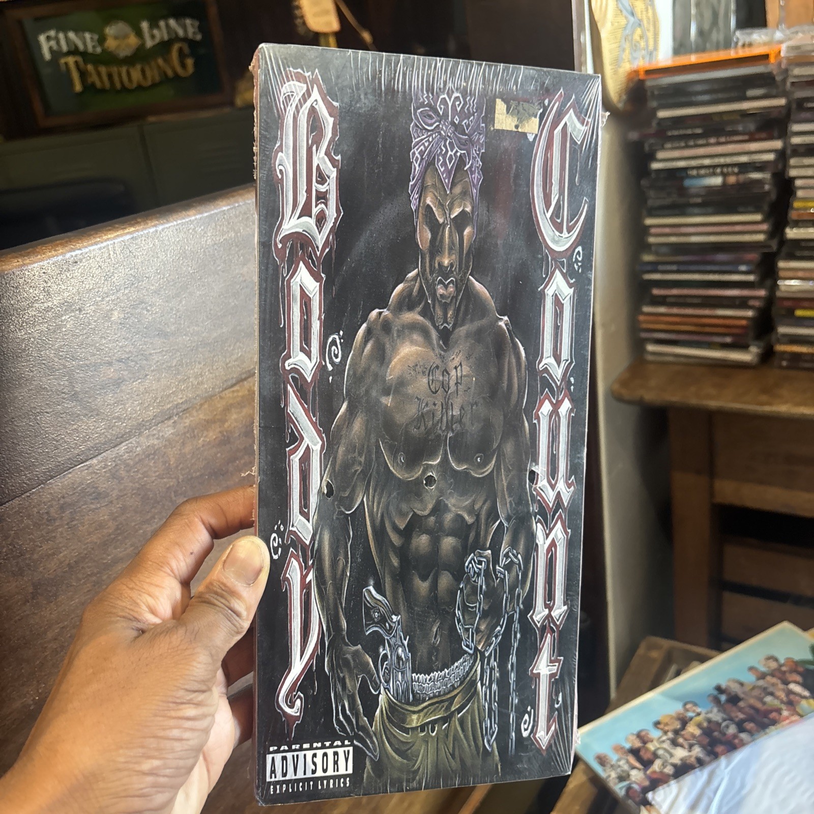 BODY COUNT RARE 1992 LONGBOX CD BANNED COP KILLER HARDCORE HEAVY METAL SEALED