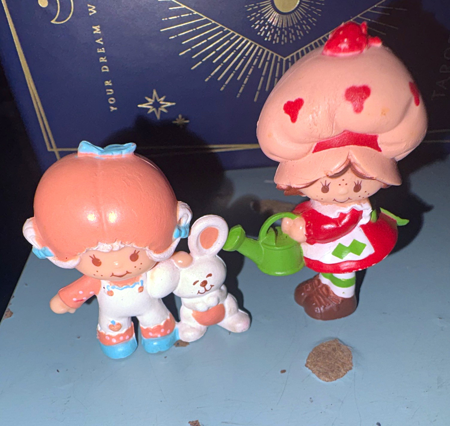 Vintage Strawberry Shortcake Mini Figures Set 1981