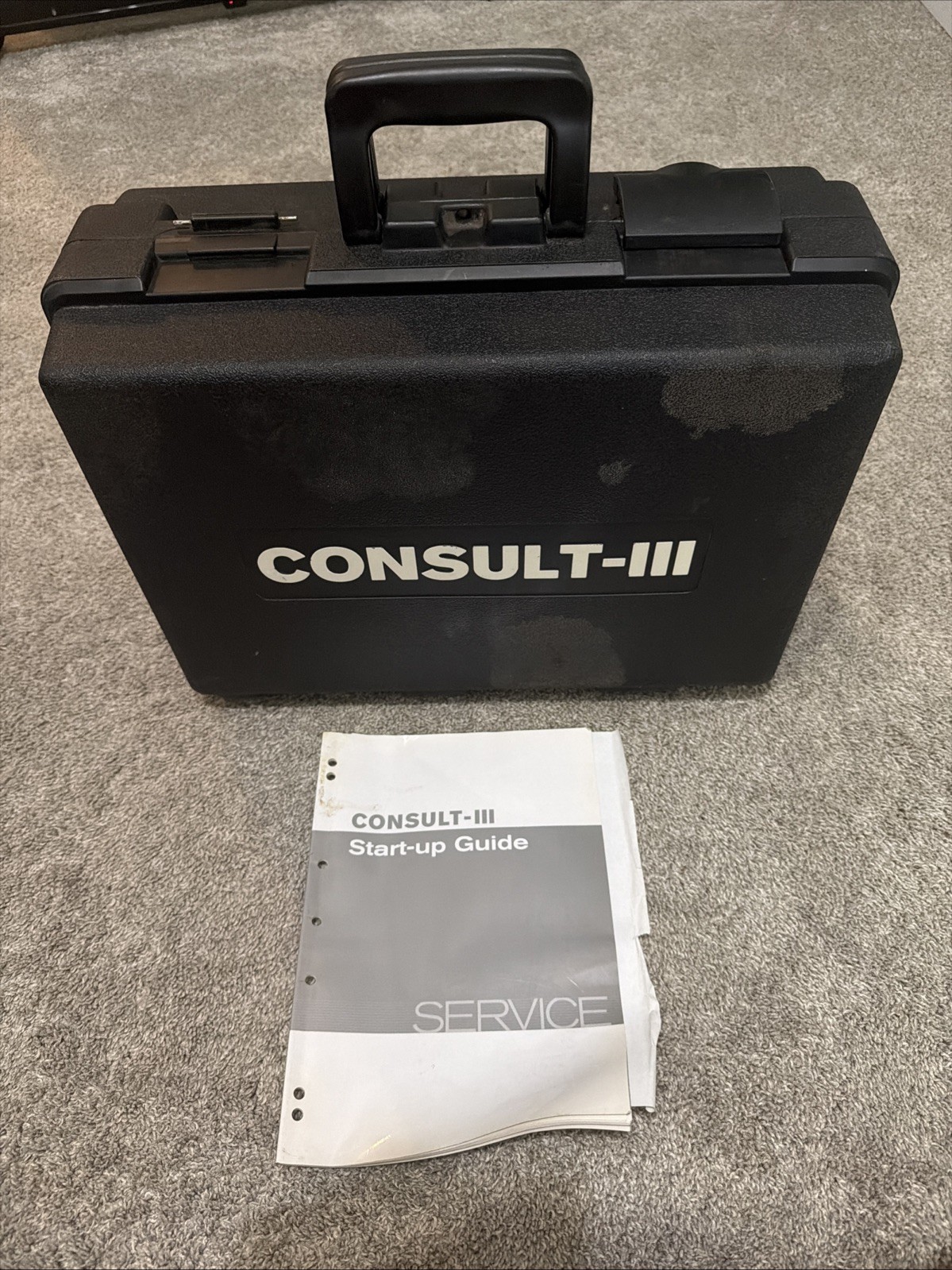 OEM Nissan Vehicle Interface CONSULT lll / 3 Diagnostic Tool Carrying Case ONLY OEM Nissan Vehicle Interface CONSULT lll / 3 Diagnostic Tool Carrying Case ONLY