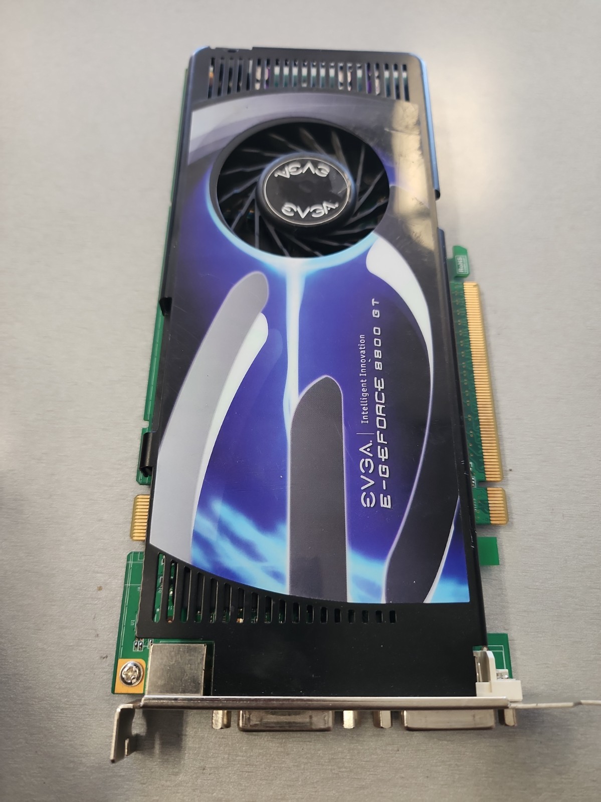 eVGA Nvidia GeForce 8800GT 512MB PCI-E SLI Video Card + 2X DVI 512-P3-N802-AR