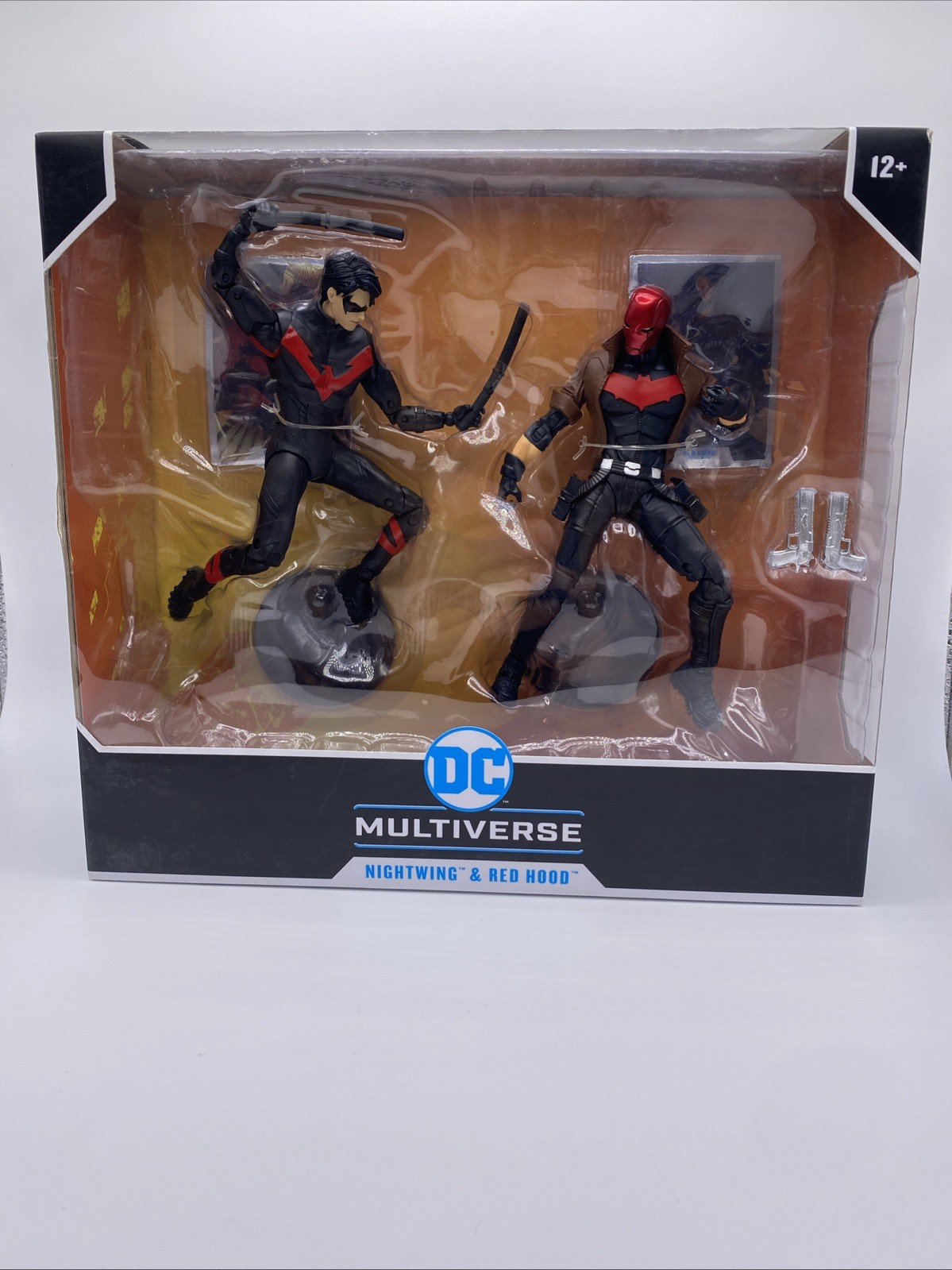 SEALED McFarlane DC Multiverse Nightwing And Red Hood 2 Pack Brand New SEALED McFarlane DC Multiverse Nightwing And Red Hood 2 Pack Brand New