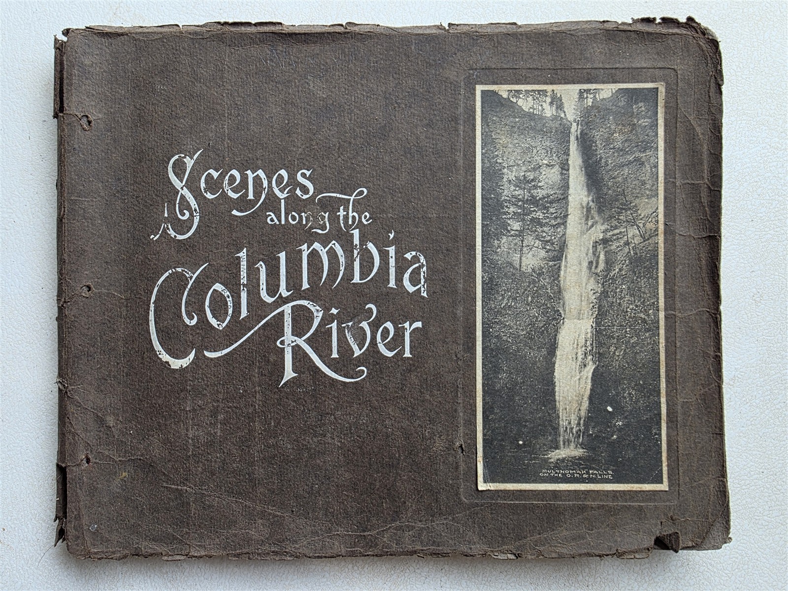Columbia River Antique Book Portfolio of Photographs c 1920, 20 Photogravures