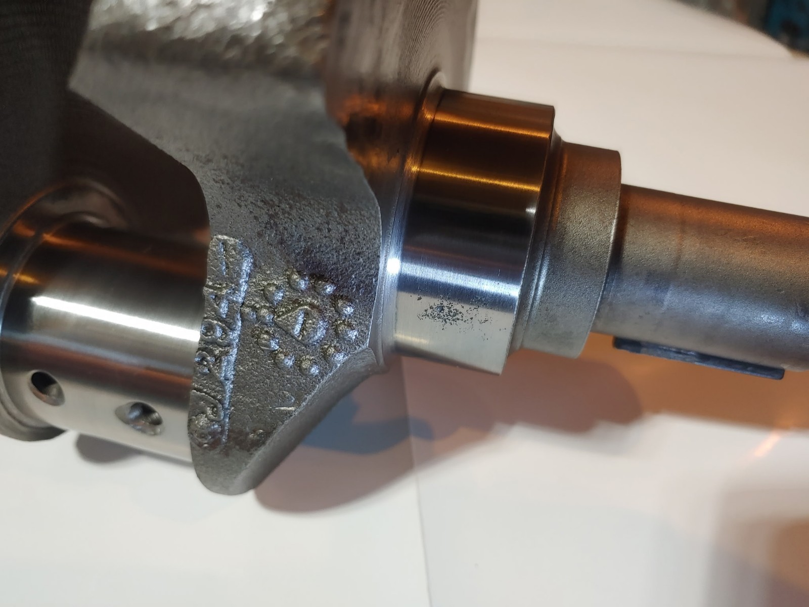 Small Block Chevy 302/283 cu in Crankshaft - Fresh Grind .020 on Rods and Mains Small Block Chevy 302/283 cu in Crankshaft - Fresh Grind .020 on Rods and Mains