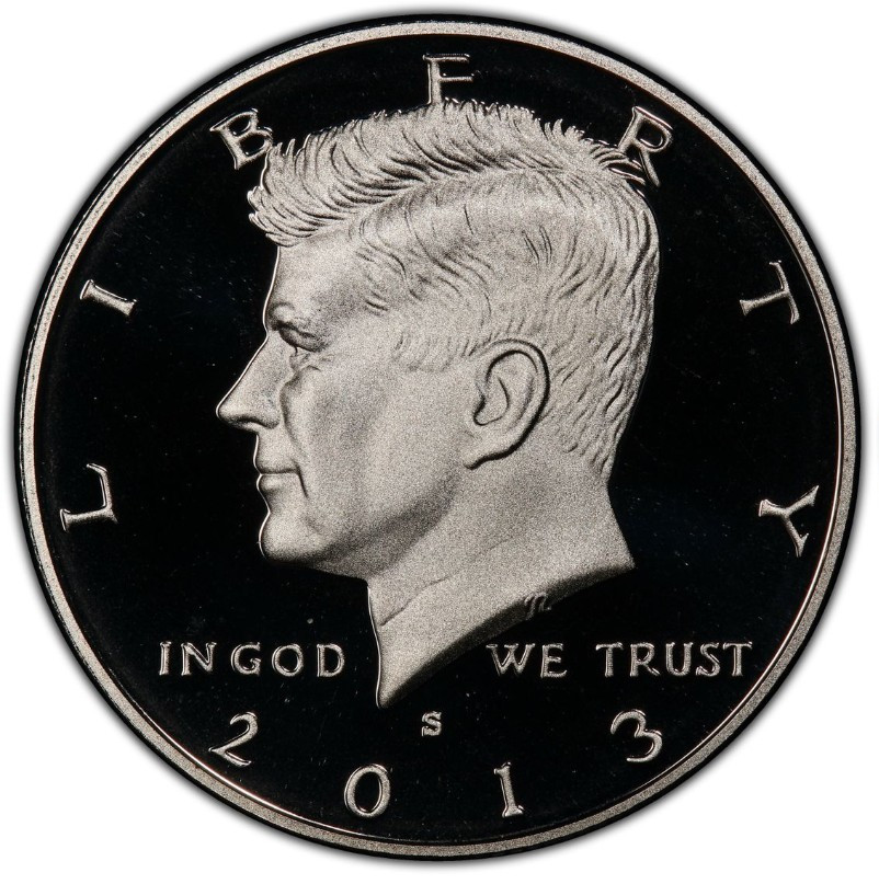 2013-S Clad Proof Kennedy Half Dollar 50C