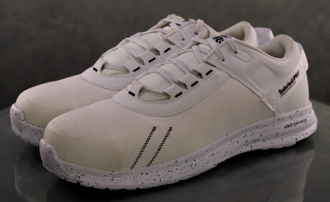 Timberland Pro Overdrive NWOB $130 Men's Composite Safety Toe Work Shoes Sz 11.5