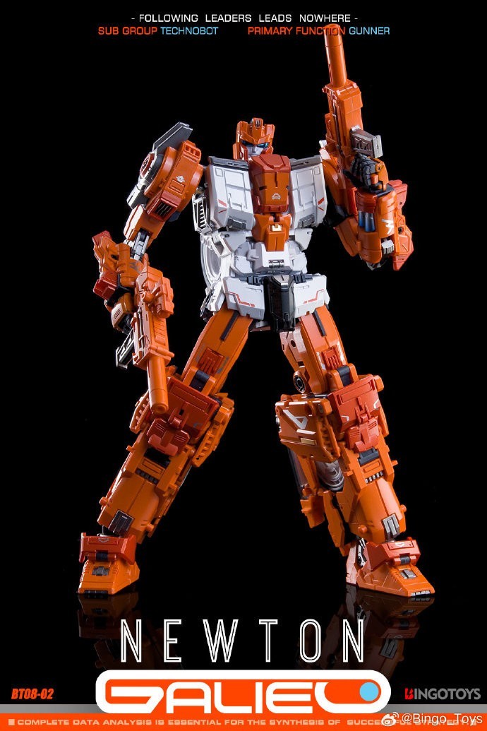 New Transformation Toys BingoToys BT08-02 NEWTON Action Figure In stock