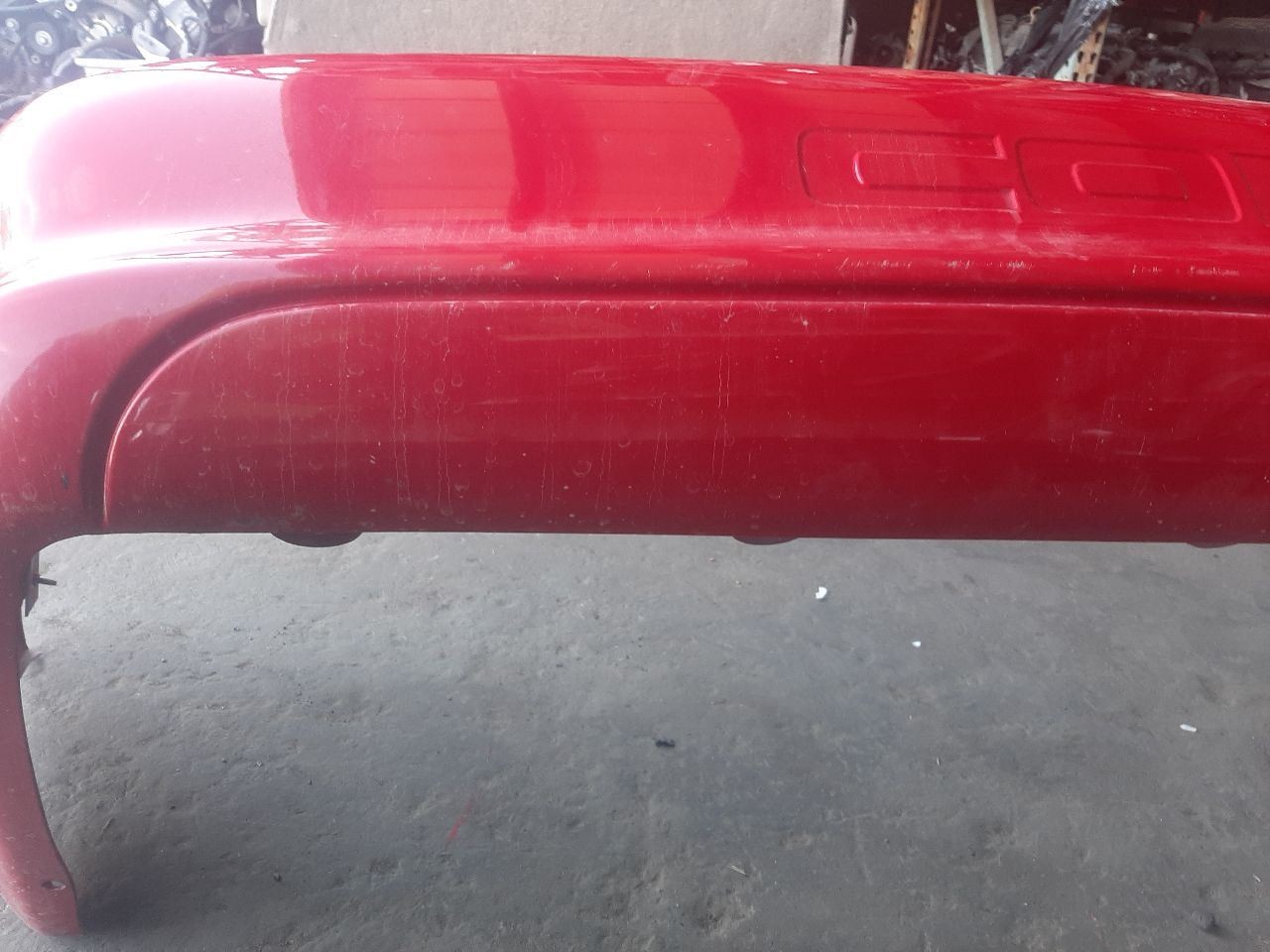 1996 97 1998 FORD MUSTANG Rear Bumper Cobra Letter RED RIO ID F6ZZ17K835BA