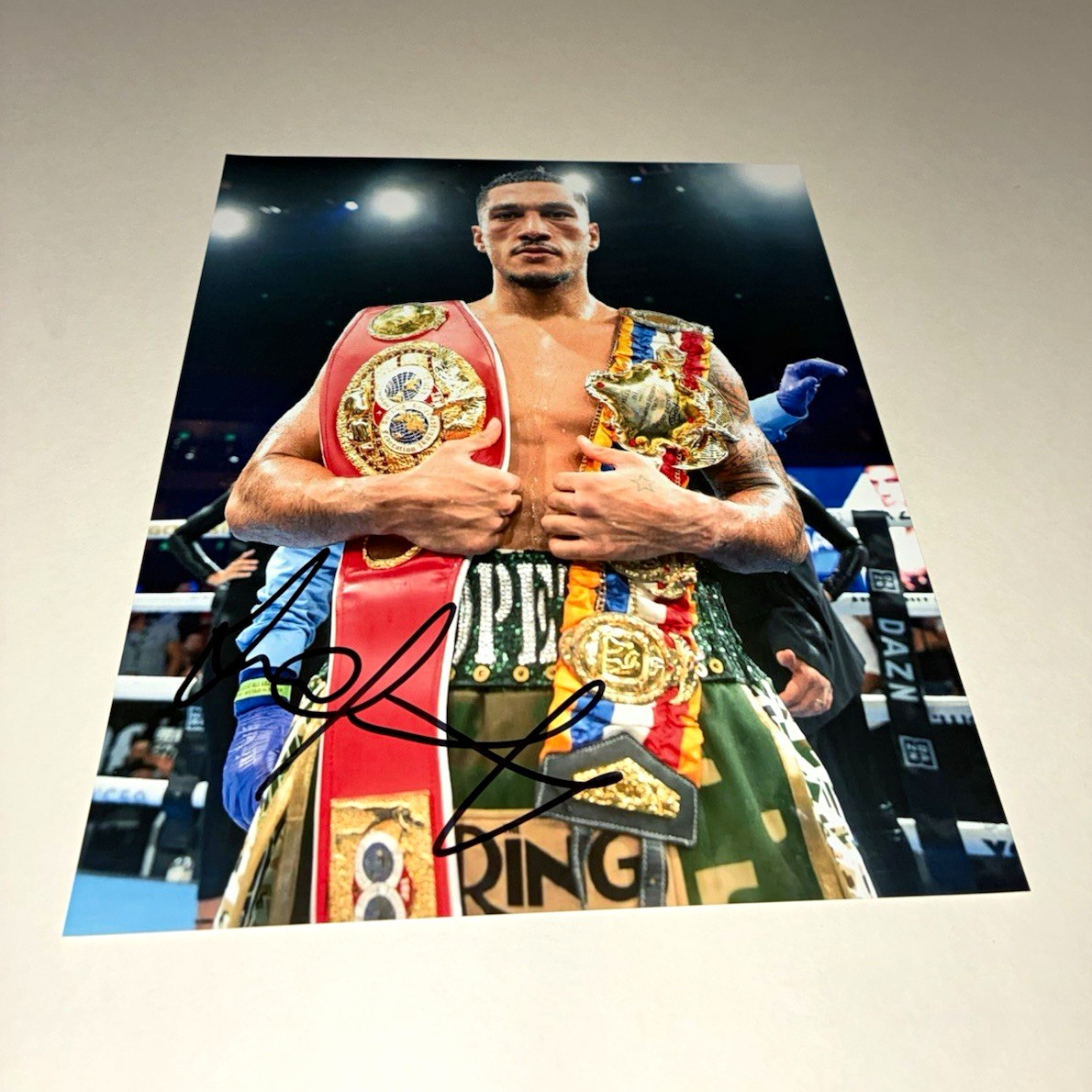 Jai Opetaia Cruiserweight Champion Autographed 8x10 Signed Boxer Boxing w proof Jai Opetaia Cruiserweight Champion Autographed 8x10 Signed Boxer Boxing w proof