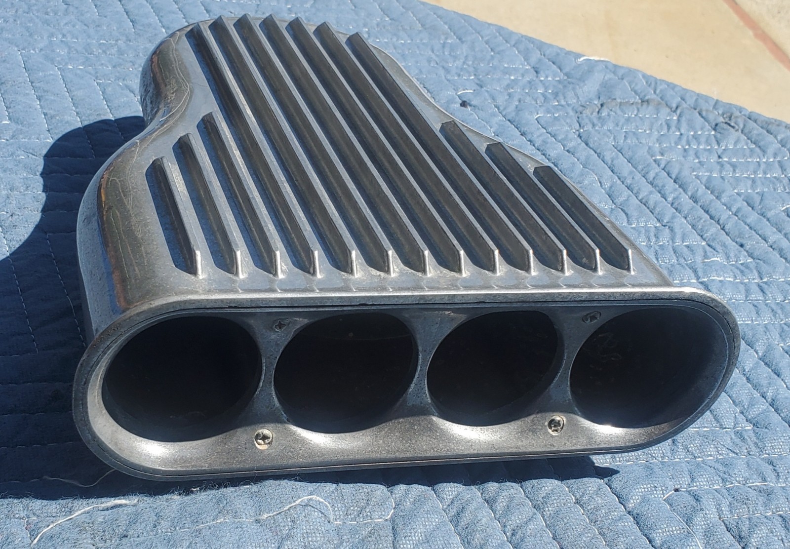NEAT 60s Cal Custom Aluminum Carburetor Scoop 4 NEAT 60s Cal Custom Aluminum Carburetor Scoop 4