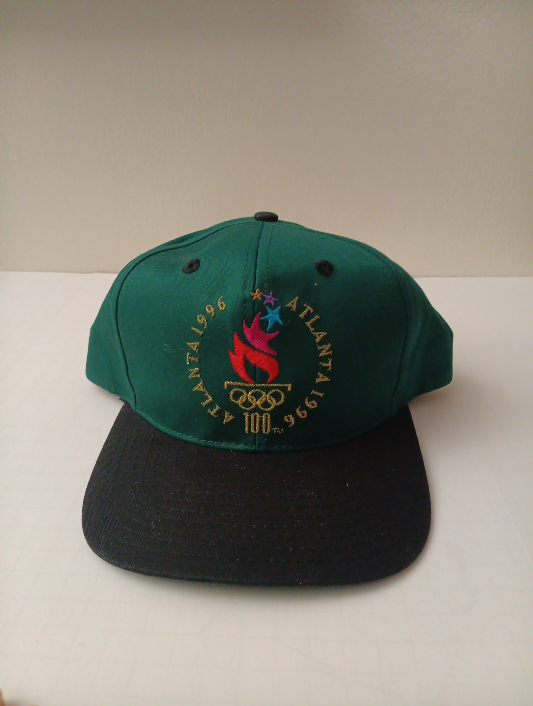 Vintage Deadstock 1996 Olympic Games Atlanta Eastsport Baseball Hat Cap Snapback Vintage Deadstock 1996 Olympic Games Atlanta Eastsport Baseball Hat Cap Snapback