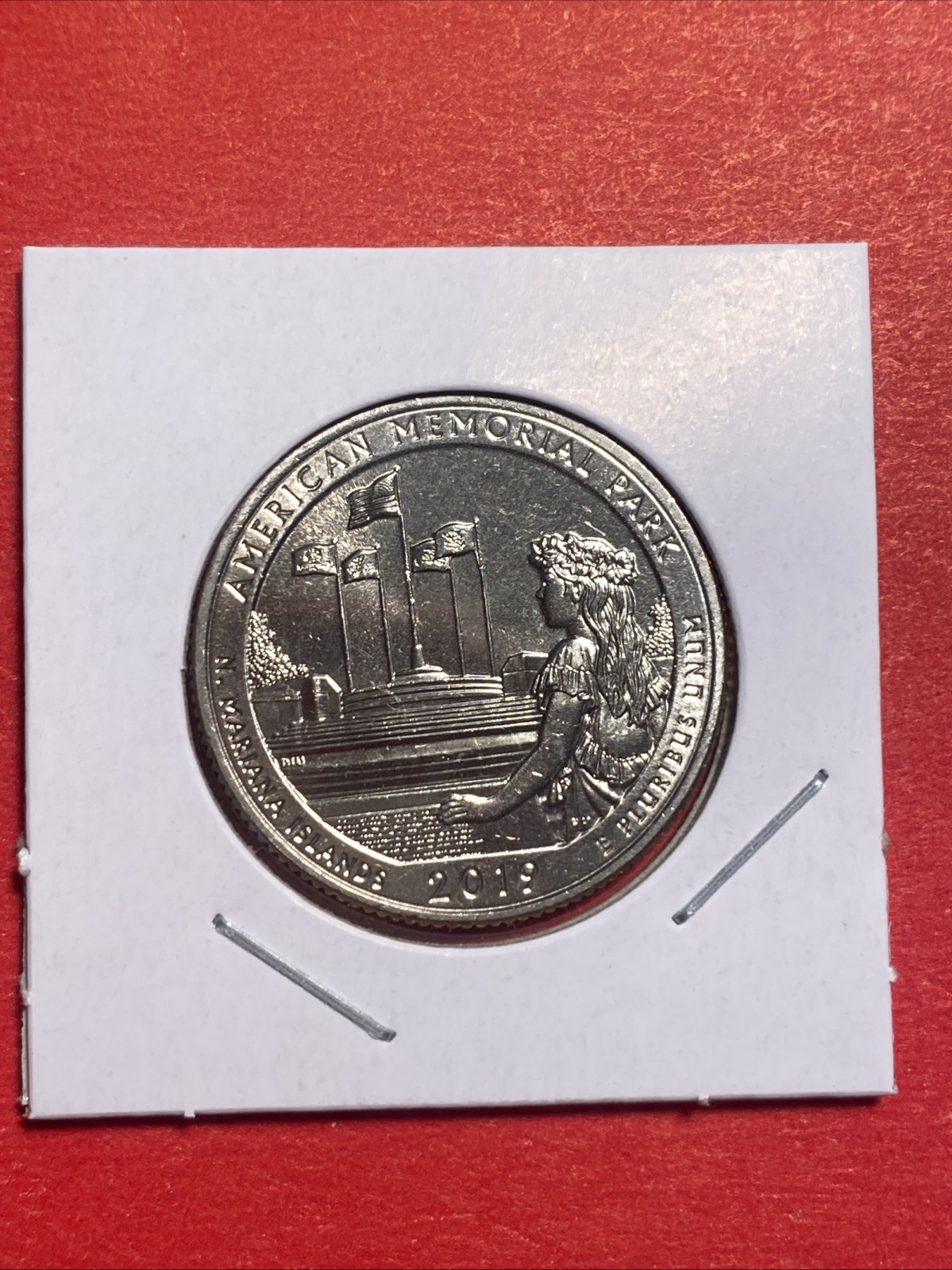 2019-S American Memorial Park Quarter Uncirculated BU 2019-S American Memorial Park Quarter Uncirculated BU
