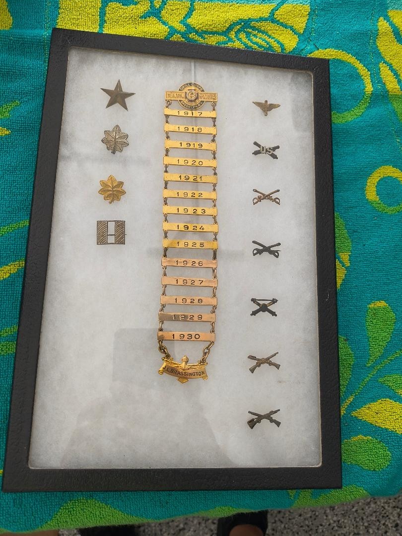Vtg 1917-1930 Brooklyn NY Sumner Drill Corps Medal Shadow Box J L Brassington Vtg 1917-1930 Brooklyn NY Sumner Drill Corps Medal Shadow Box J L Brassington