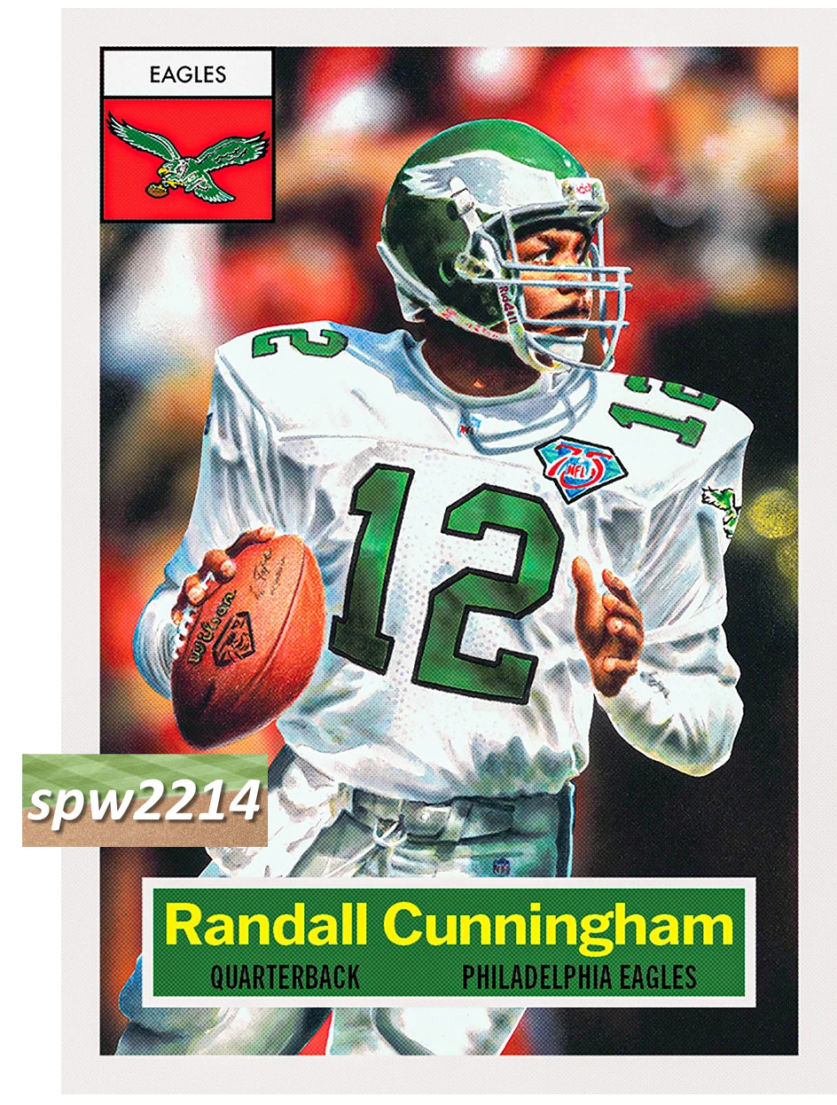 Randall Cunningham 2026 Topps NFL Living Set #5 - Presale Randall Cunningham 2026 Topps NFL Living Set #5 - Presale