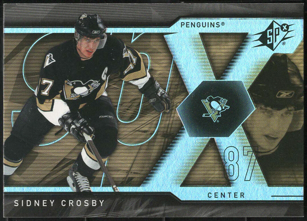 2007/08 Upper Deck SPX SIDNEY CROSBY Base Set Card #99