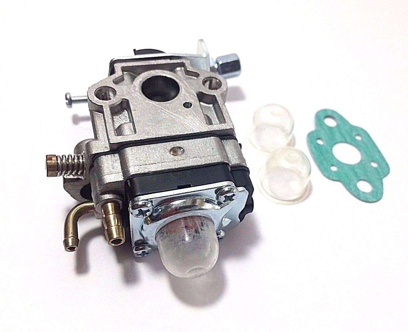 NEW 2 STROKE 23CC 26CC 29CC GOPED BIGFOOT CARBURETOR WITH GASKET & 2 FLOAT BOWLS NEW 2 STROKE 23CC 26CC 29CC GOPED BIGFOOT CARBURETOR WITH GASKET & 2 FLOAT BOWLS