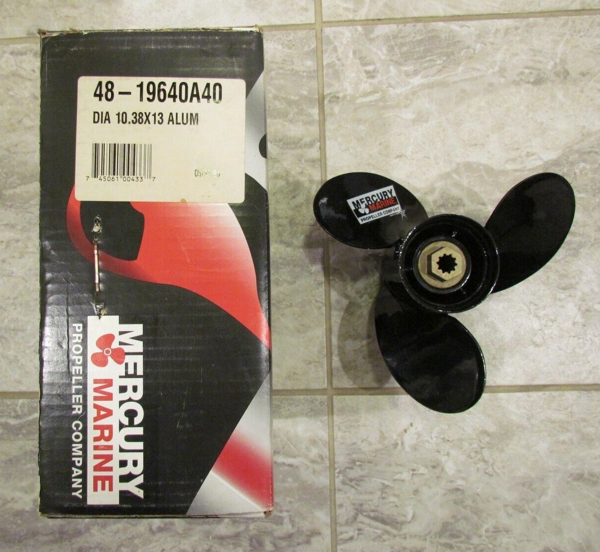 Propellers Quicksilver Mercury Typhoon ComPro PowerTech all NIB Propellers Quicksilver Mercury Typhoon ComPro PowerTech all NIB