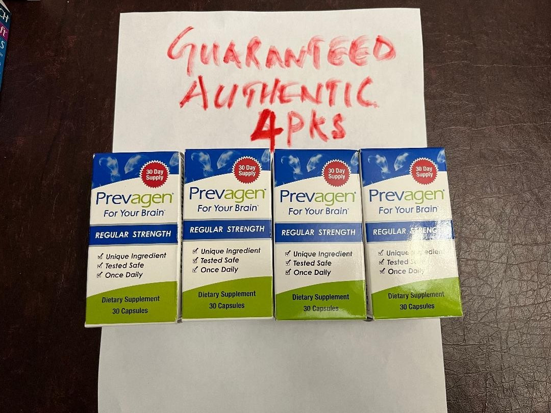 Prevagen Regular Strength 10mg 30 Capsules 4 Pack New Sealed Prevagen Regular Strength 10mg 30 Capsules 4 Pack New Sealed