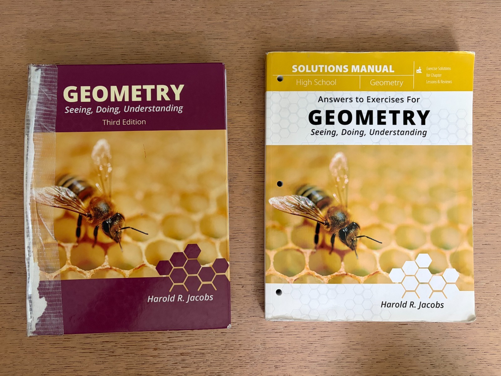 Harold R Jacobs Geometry: Seeing, Doing, Understanding 3rd Ed w/Solutions Manual