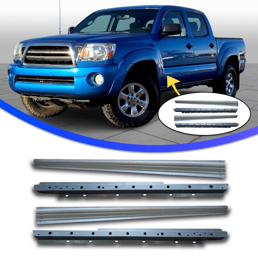Inner and Outer Rocker Panels Fits 2005-2015 Toyota Tacoma Crew Cab 4Pc. Set Inner and Outer Rocker Panels Fits 2005-2015 Toyota Tacoma Crew Cab 4Pc. Set