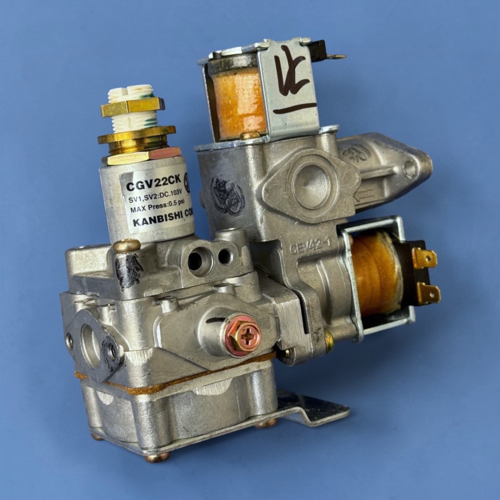 Genuine LG Dryer Gas Valve CGV22CK 5221EL2002A 5221EL2002C AGM30063309 Genuine LG Dryer Gas Valve CGV22CK 5221EL2002A 5221EL2002C AGM30063309