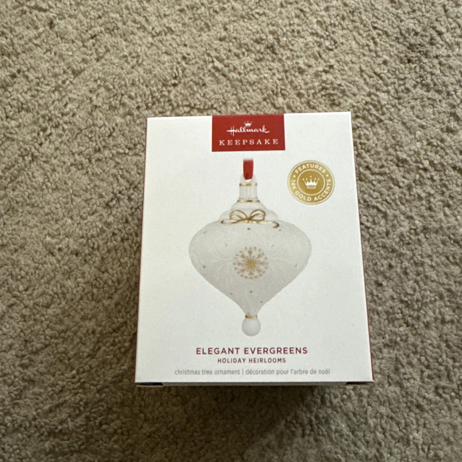 2025 Hallmark Ornament Elegant Evergreens Limited Edition- 723-38 2025 Hallmark Ornament Elegant Evergreens Limited Edition- 723-38