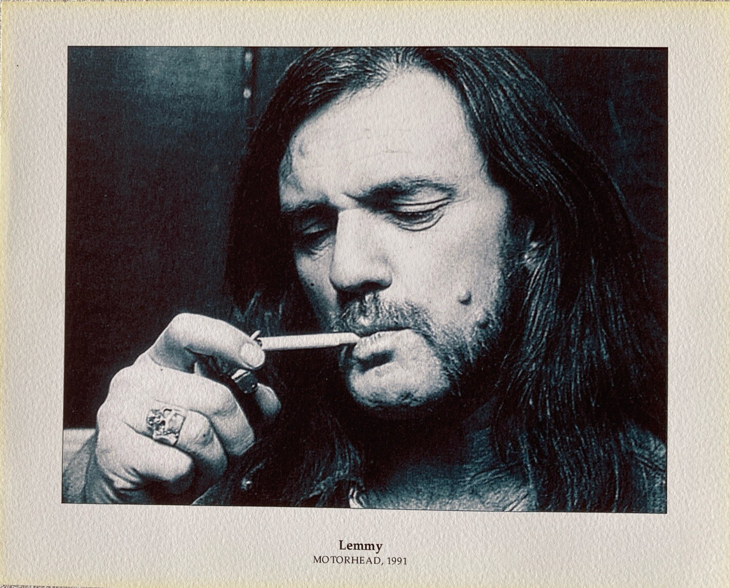 Lemmy Motörhead Limited Edition Signed Number 68 of 295 Black And White Lemmy Motörhead Limited Edition Signed Number 68 of 295 Black And White