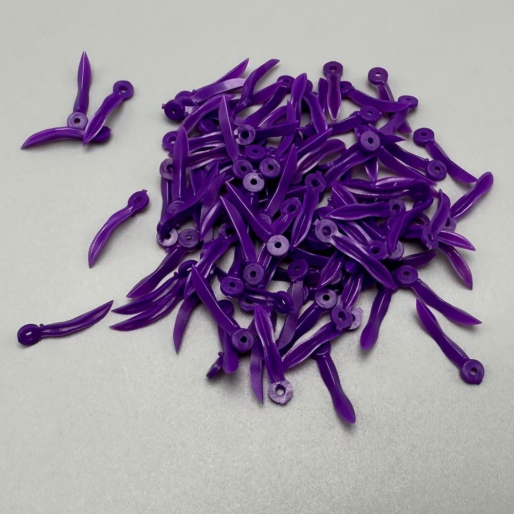 1000pc Dental Plastic Wedges XS/S/M/L Interdental Hole Matrix Contoured Assorted
